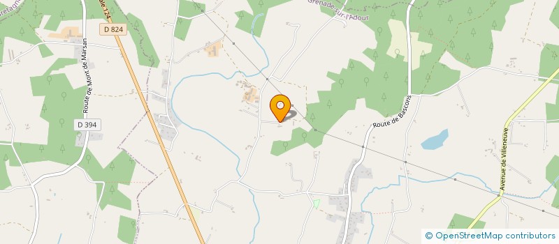 localisation de l'entreprise CAMB'ADOUR  GRENADE-SUR-L'ADOUR