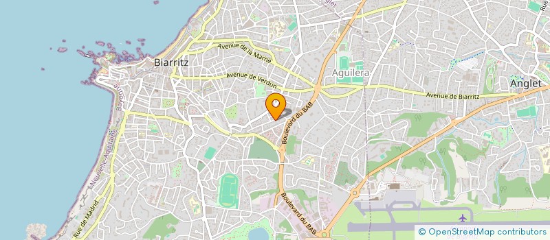 localisation de l'entreprise CAMBA à BIARRITZ