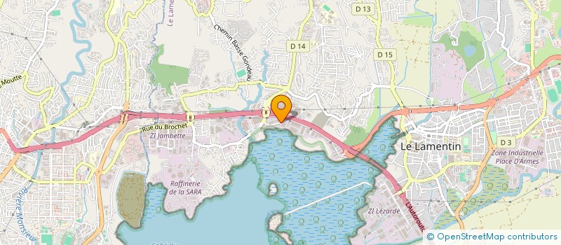 localisation de l'entreprise CAMBA DOM 173  LE LAMENTIN