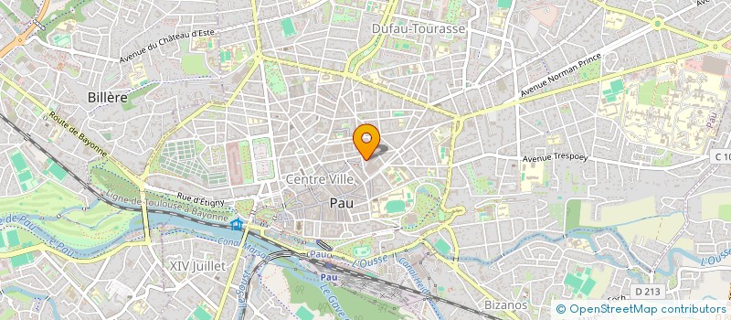localisation de l'entreprise CAMBALES à PAU