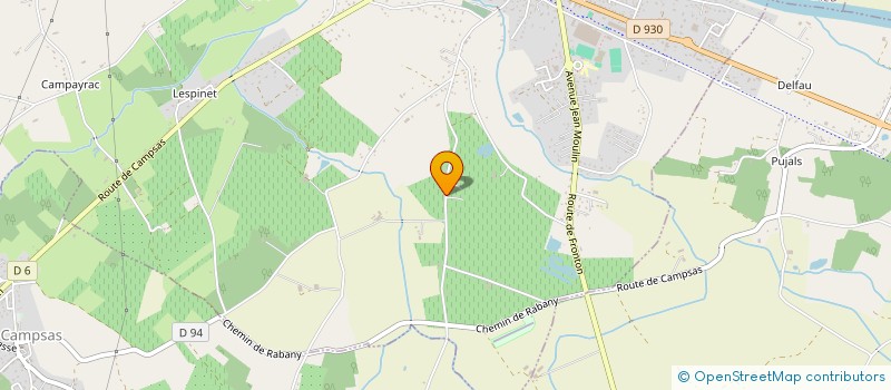 localisation de l'entreprise CAMBARO  LABASTIDE-SAINT-PIERRE