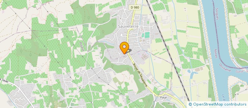 localisation de l'entreprise CAMBE  SAUVETERRE