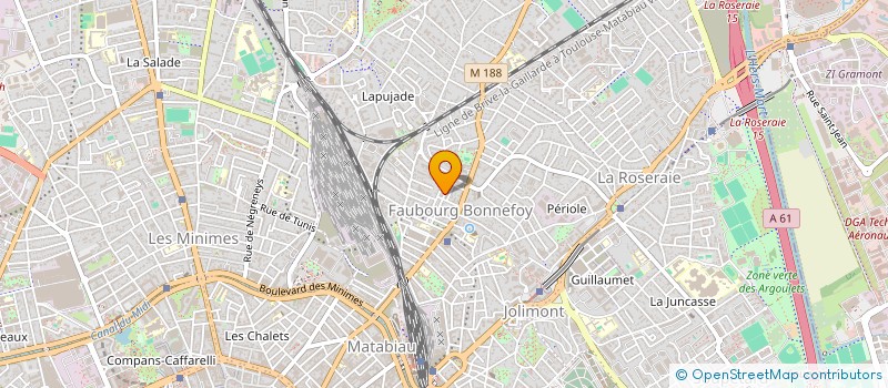 localisation de l'entreprise CAMBEA  TOULOUSE