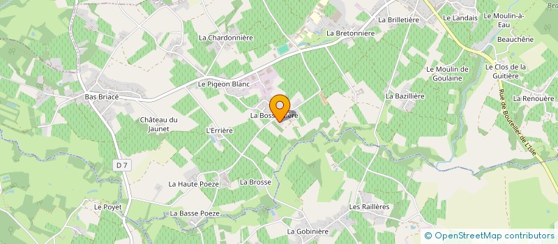 localisation de l'entreprise CAMBELL PARTNERS  LE LANDREAU