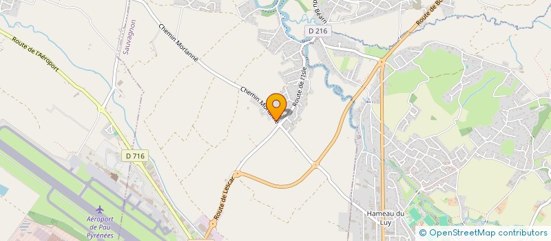 localisation de l'entreprise CAMBEROU BOIS  SERRES-CASTET