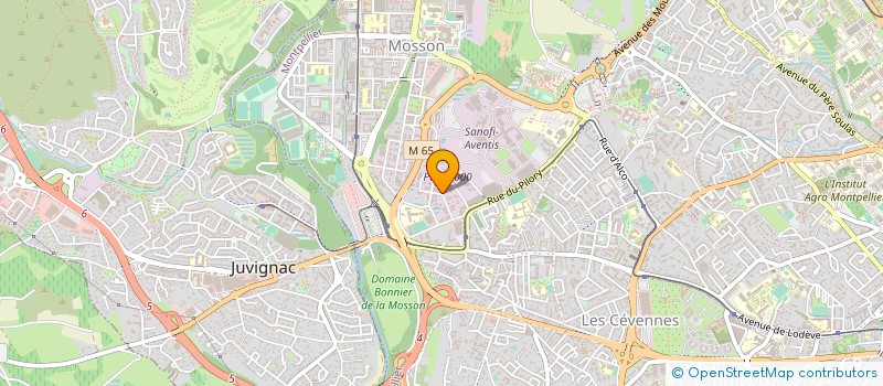 localisation de l'entreprise CAMBERT ENERGIE à MONTPELLIER