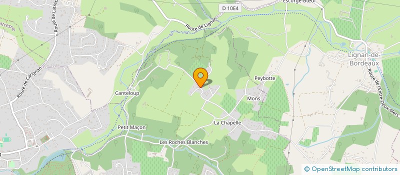 localisation de l'entreprise CAMBES  CENAC