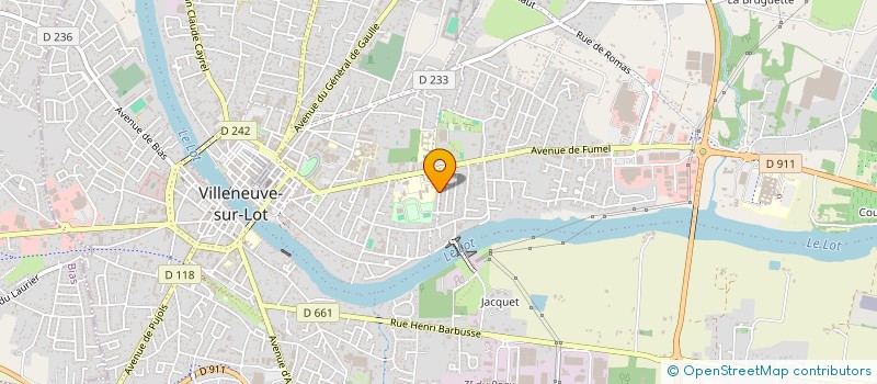 localisation de l'entreprise CAMBES EVG  VILLENEUVE-SUR-LOT