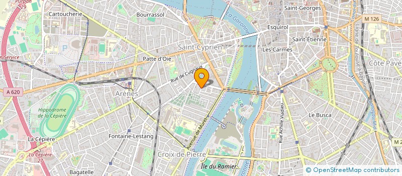 localisation de l'entreprise CAMBI à TOULOUSE