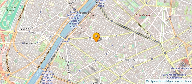 localisation de l'entreprise CAMBIANICA M à PARIS