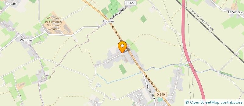 localisation de l'entreprise CAMBIER à AUCHY-LEZ-ORCHIES