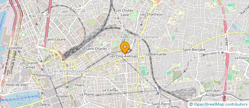 localisation de l'entreprise CAMBIER PARTNERS à MARSEILLE