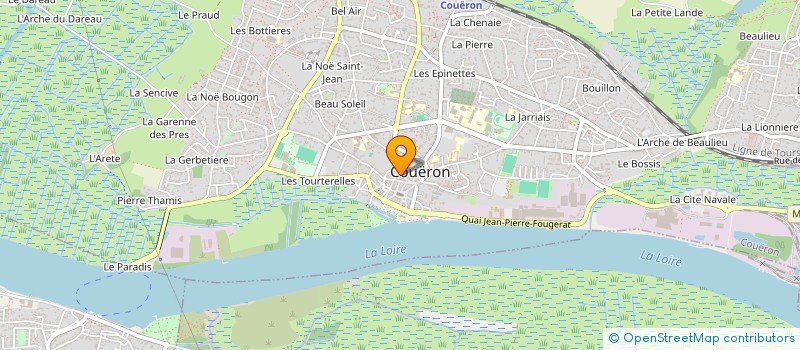 localisation de l'entreprise CAMBIER S.C à COUERON