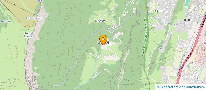 localisation de l'entreprise CAMBISE CONSTRUCTION ET TRAVAUX  VARCES-ALLIERES-ET-RISSET