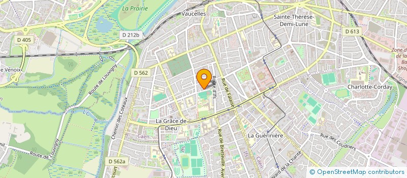 localisation de l'entreprise CAMBIUM à CAEN