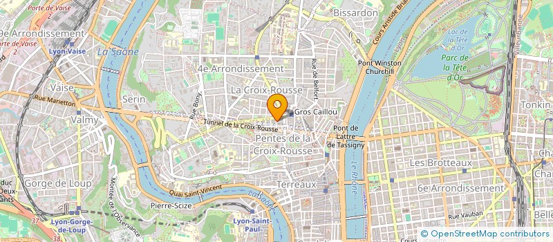 localisation de l'entreprise CAMBIUM à LYON