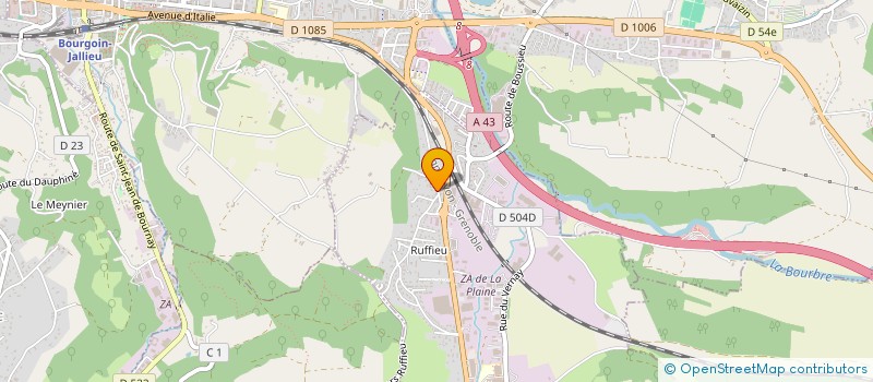 localisation de l'entreprise CAMBIUM  NIVOLAS-VERMELLE