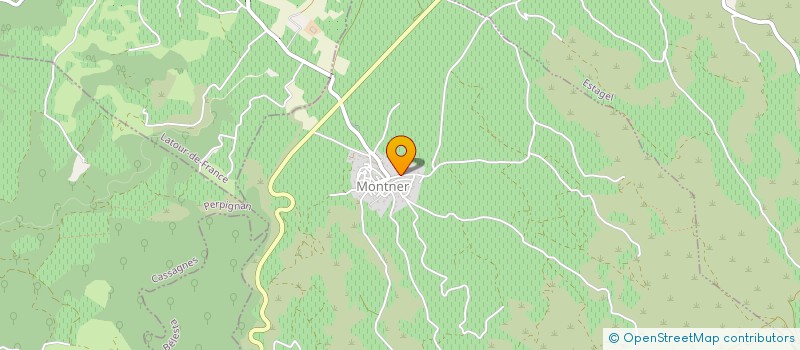 localisation de l'entreprise CAMBLONG FRUITS & LEGUMES  MONTNER