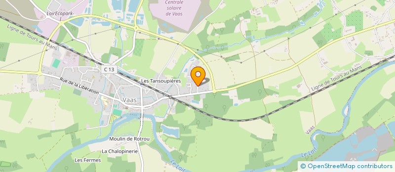 localisation de l'entreprise CAMBO  MONTVAL-SUR-LOIR