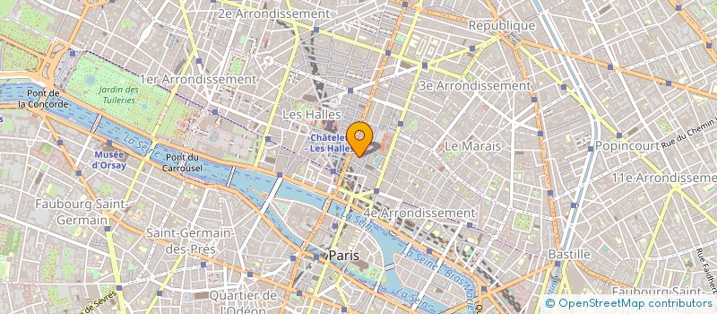 localisation de l'entreprise CAMBON à PARIS
