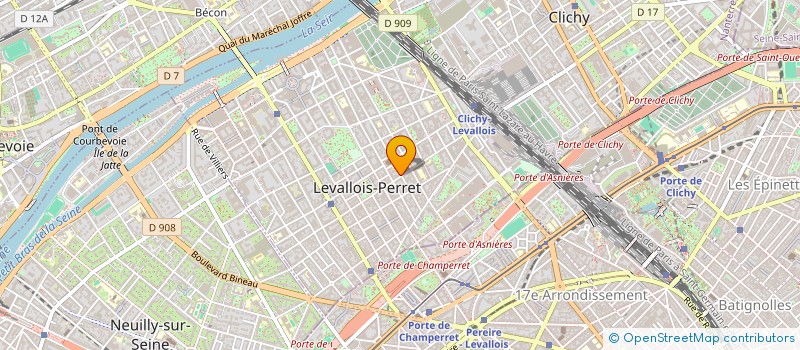 localisation de l'entreprise CAMBON NOUS SEMBLE à LEVALLOIS-PERRET