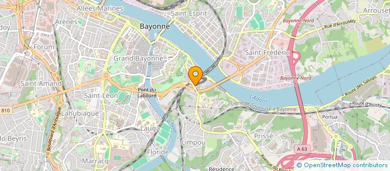 localisation de l'entreprise CAMBORDE  BAYONNE