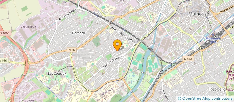 localisation de l'entreprise CAMBOREA FRANCE  MULHOUSE