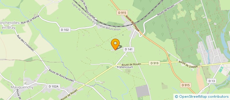 localisation de l'entreprise CAMBOT SABINE  RONCHEROLLES-EN-BRAY