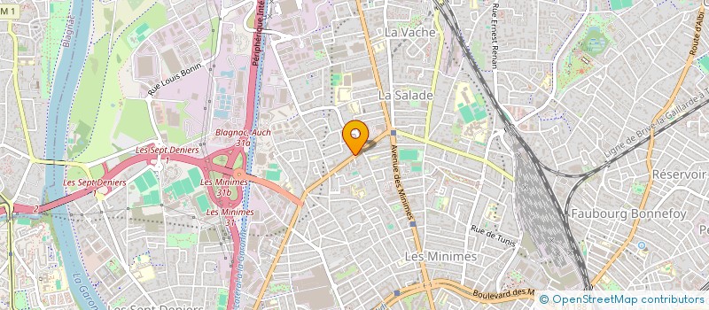 localisation de l'entreprise CAMBOUFLY à TOULOUSE