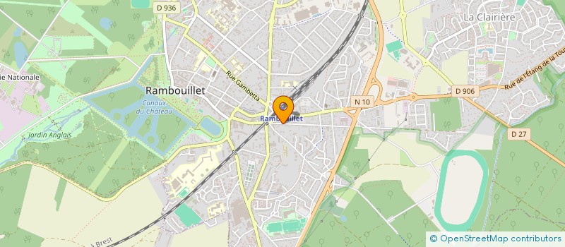 localisation de l'entreprise CAMBOUIS & MAGNESIE à RAMBOUILLET