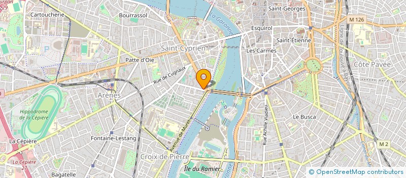 localisation de l'entreprise CAMBRAI CONSULTING INTERNATIONAL  TOULOUSE