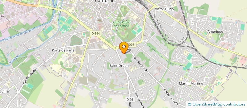 localisation de l'entreprise CAMBRAI SCRAP à CAMBRAI