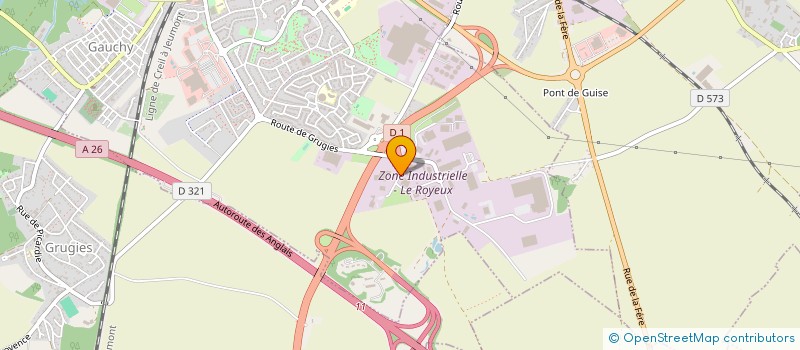 localisation de l'entreprise CAMBRAISIS DISTRIPRESSE à VERCHAIN-MAUGRE