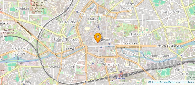 localisation de l'entreprise CAMBRE STUDIO  RENNES