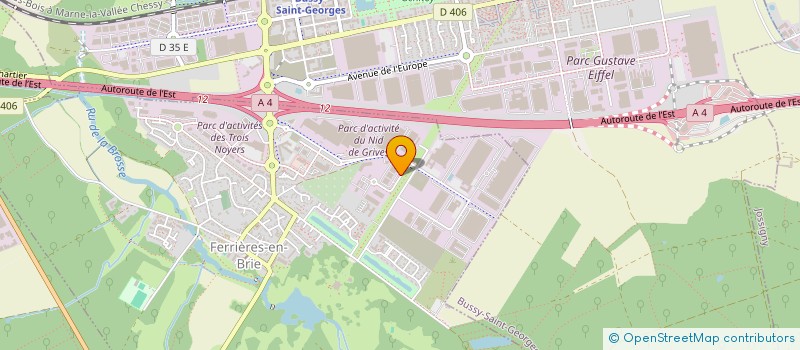 localisation de l'entreprise CAMBREIZ  FERRIERES-EN-BRIE