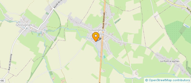 localisation de l'entreprise CAMBRESIS VIANDES DISTRIBUTION à LOUVIGNIES-QUESNOY