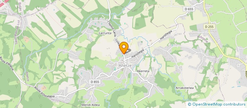 localisation de l'entreprise CAMBULL  AHETZE