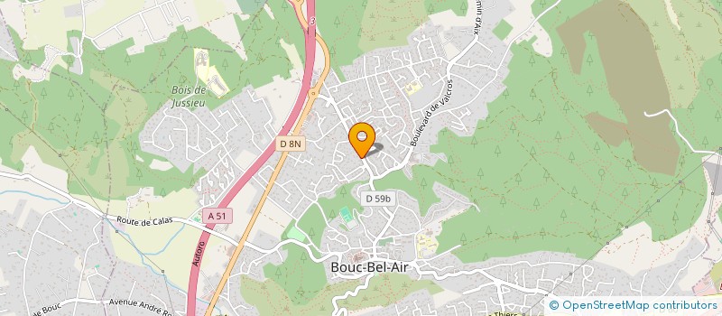 localisation de l'entreprise CAMBULLE à BOUC-BEL-AIR