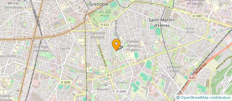 localisation de l'entreprise CAMBY  LE BOURGET-DU-LAC