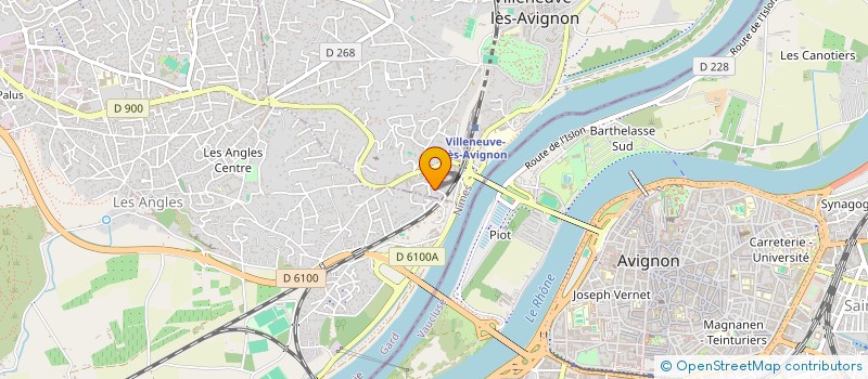 localisation de l'entreprise CAMCHA  VILLENEUVE-LES-AVIGNON
