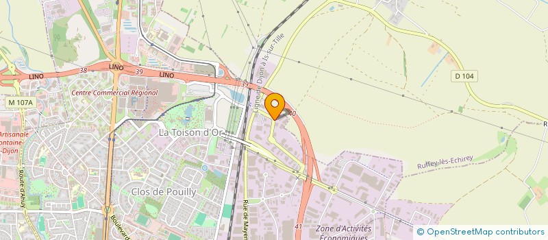 localisation de l'entreprise CAMCHA CONSEILS  DIJON