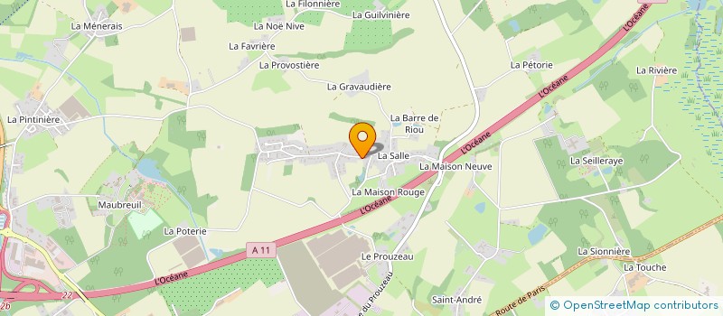 localisation de l'entreprise CAMCHALOU  CARQUEFOU