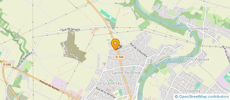localisation de l'entreprise CAMCHEL IMMOBILIER  NIORT