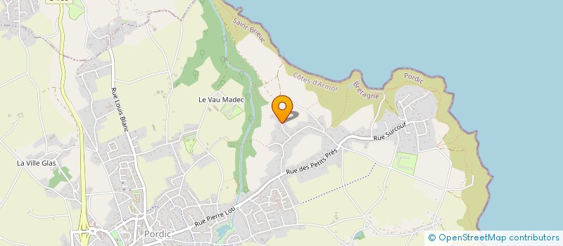 localisation de l'entreprise CAMCLEM  PORDIC