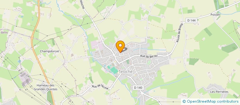 localisation de l'entreprise CAMCLO  TELOCHE