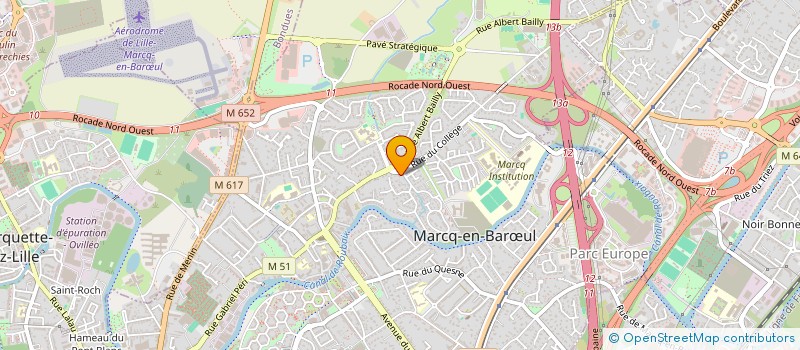 localisation de l'entreprise CAMCO à MARCQ-EN-BARŒUL