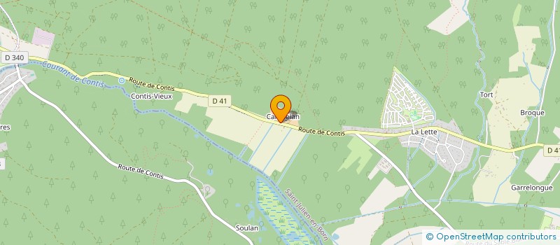 localisation de l'entreprise CAMDELAN  SAINT-JULIEN-EN-BORN