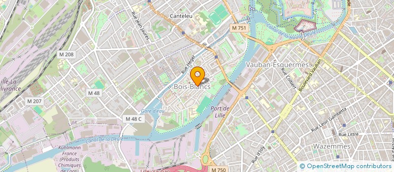localisation de l'entreprise CAMDEN à LILLE
