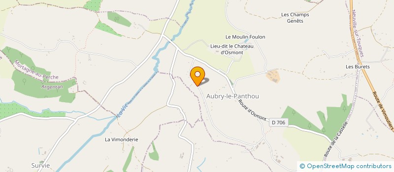 localisation de l'entreprise CAMDEN ARMS à AUBRY-LE-PANTHOU