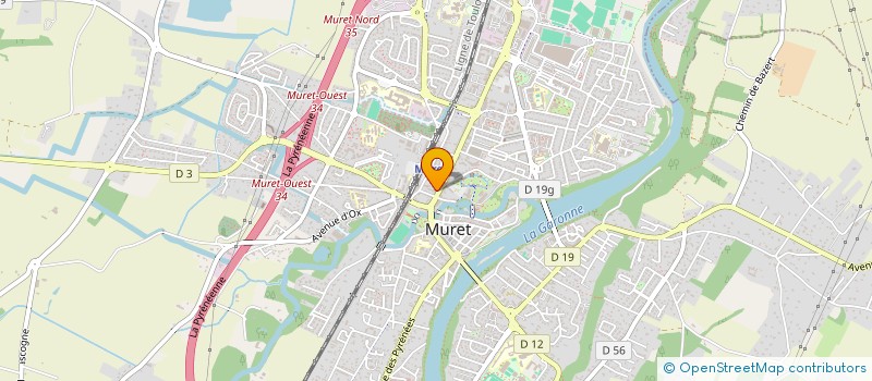 localisation de l'entreprise CAMDIS à MURET